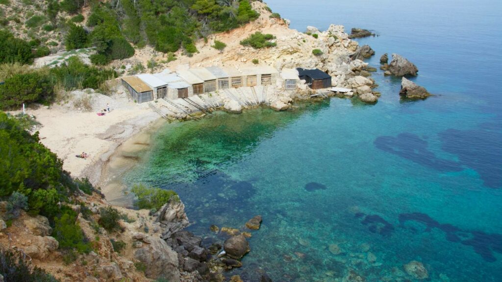 La Playa Cala Den Serra san Juan